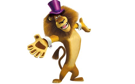 Alex with a purple hat - Madagascar wallpaper - Cartoon wallpapers - #49083