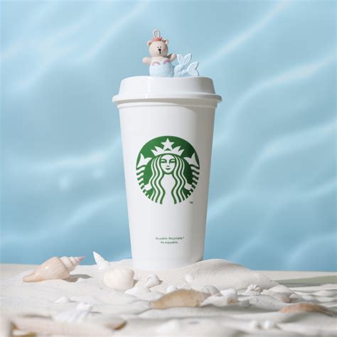 Starbucks Has Released A New Siren Reusable Cup & Topper