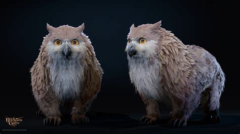 ArtStation Baldur's Gate Owlbear Cub And Owlbear Wildshape, 50% OFF