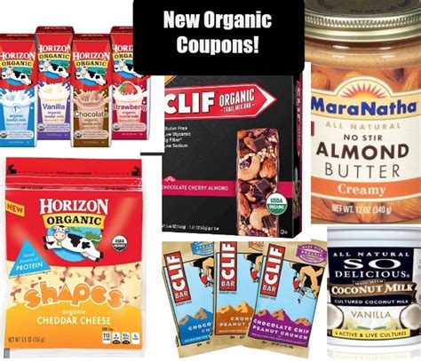 Many New and Reset Organic Printable Coupons - All Natural Savings