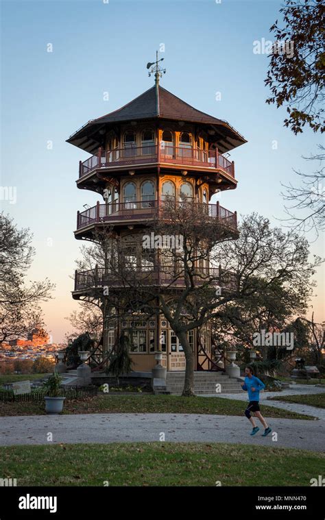 Patterson Park Pagoda, Baltimore Maryland Stock Photo - Alamy