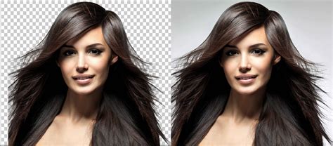 How to remove hair photo background with Refine Edge Adobe Photoshop ...