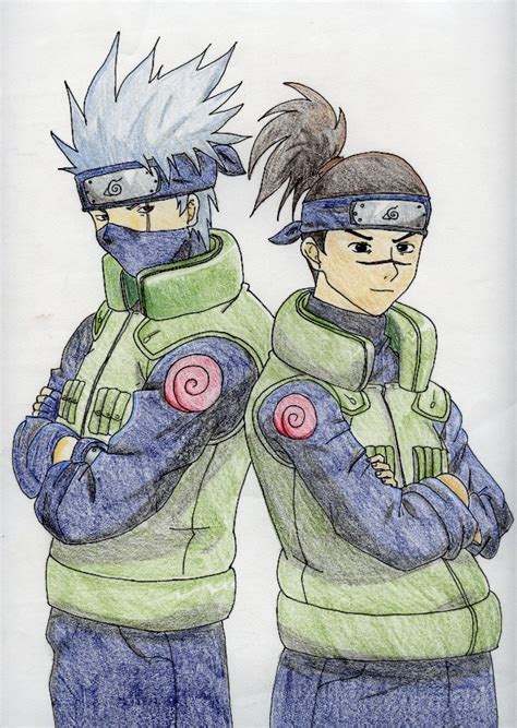 *~Kakashi and Iruka by Kawaii_Kimimaro - Fanart Central