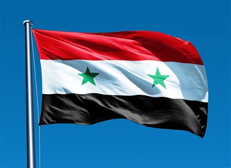 Bandera De Siria Medida Oficial 90cm X 1.50cm | MercadoLibre