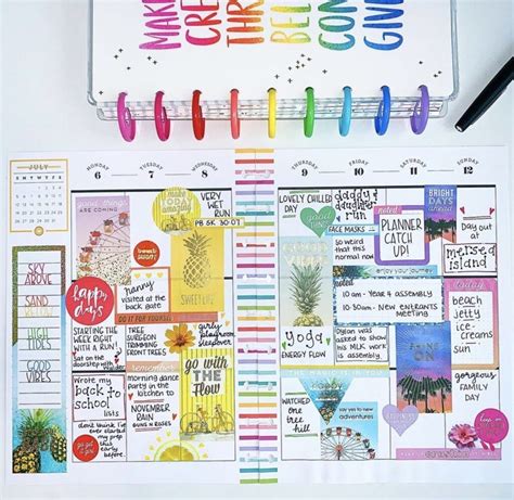 The best happy planner layout ideas for 2023 – Artofit