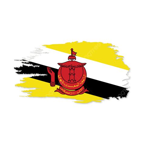 Brunei Flag Design In Vector Style, Brunei, Brunei Fla, Brunei National Flag PNG and Vector with ...