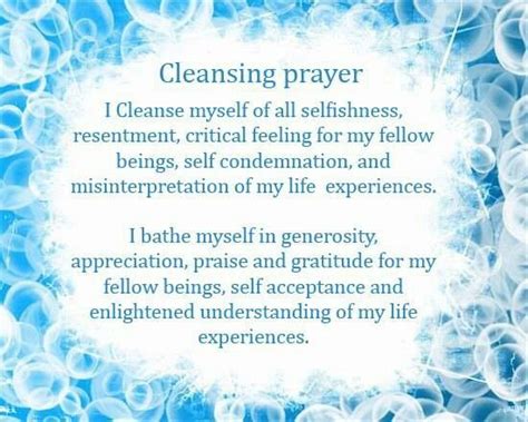 Cleansing Prayer Spiritual Cleansing, Spiritual Awareness, Healing ...