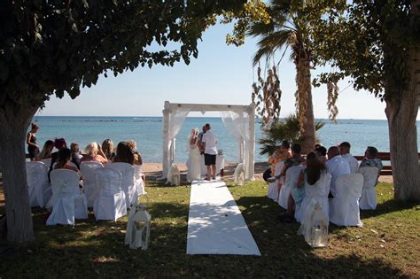 Paphos Cyprus Beach Wedding Packages by Cyprus Dream Weddings