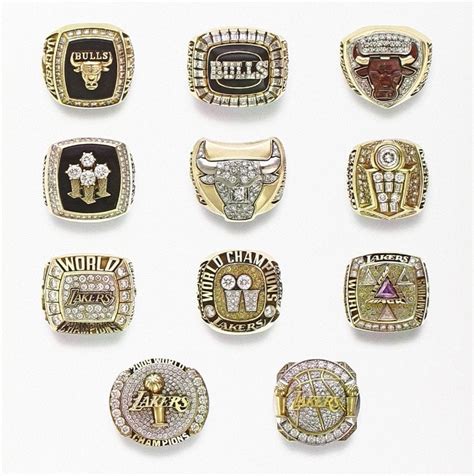 Phil Jackson's 11 NBA championship rings : r/sports