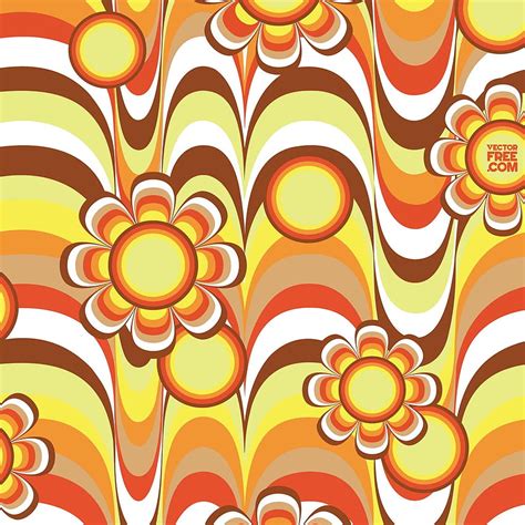 Vintage pattern fifties sixties design Stock Vector [] for your , Mobile & Tablet. Explore 1960S ...