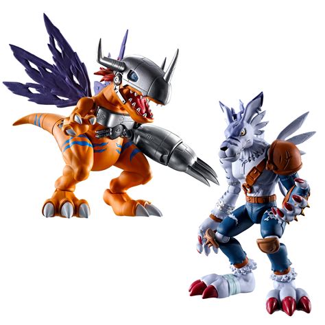 SHODO DIGIMON METALGREYMON & WEREGARURUMON W/O GUM [2021年11月發送] | 數碼暴龍(DIGIMON) | 公仔玩具郵購 PREMIUM ...