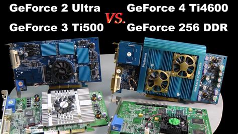 first GeForce 256 DDR + few more on Intel Core 2 Extreme - RETRO Hardware - YouTube