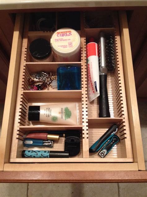 Makeup/Cosmetics Drawer Insert -- Orderly Drawer Brie template | Makeup storage drawers, Makeup ...