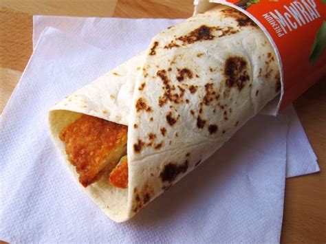 Review: McDonald's - Crispy Southwest Chicken McWrap