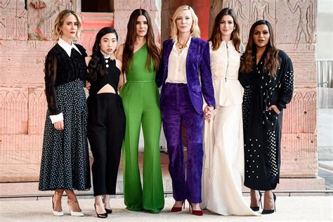 The Ocean’s 8 Cast Brings Their Color-Coordinated Style to the Met | Vanity Fair