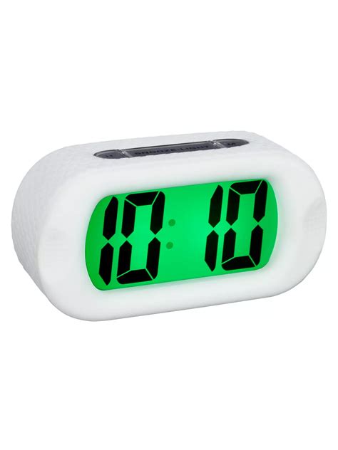 Acctim Silicone Jumbo LCD Smartlite® Digital Alarm Clock at John Lewis ...