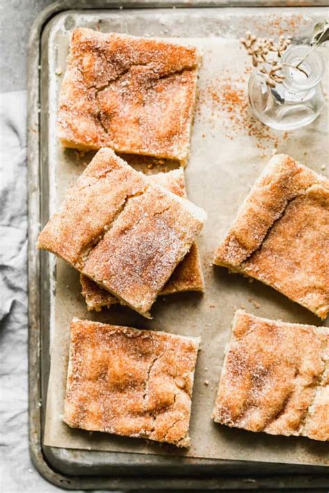 Easy Snickerdoodle Bars - Tastes Better From Scratch