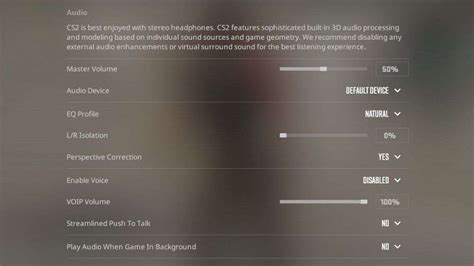 Best CS2 sound settings | Gamelevate.com