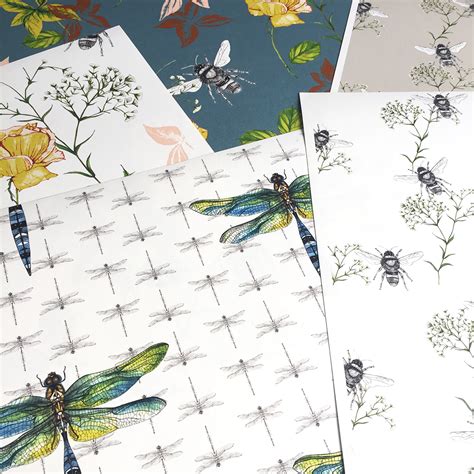 Flora and Fauna Wallpaper Samples — Rachel Reynolds