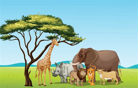 african animals clip art - Clip Art Library