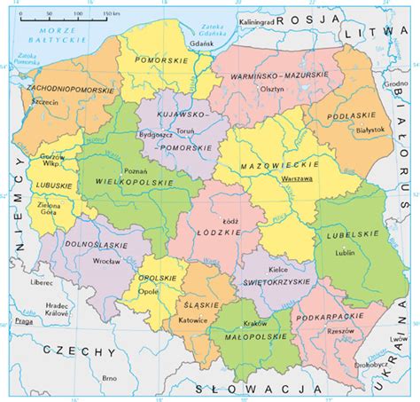 Maps of Poland and Polish Regions | Everything About Poland