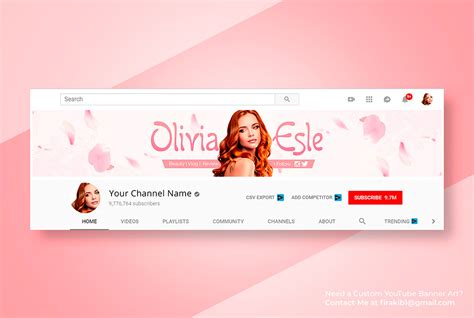 Beauty YouTube Banner Free | Beauty YouTube Channel Art Desi… | Flickr