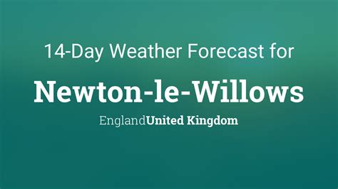 Newton-le-Willows, England, United Kingdom 14 day weather forecast