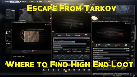 Where to Find Rare Loot (Docs Case/Wallet/Weapons) | Escape From Tarkov Guide - YouTube