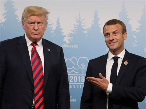 Macron says 'things are moving forward' after G7 meeting with Trump on ...