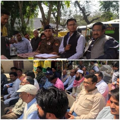 Ghaziabad District Administration Meets With Residents To Ensure Peace and Harmony in City, in ...