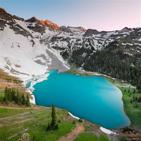 Lower Blue Lake Wideangle | San Juan Mountains, Colorado | Mountain ...