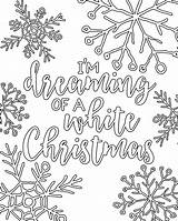 Free Printable White Christmas Adult Coloring Pages  Our Handcrafted Life sketch template