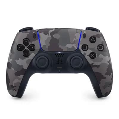 PS5 Gray Camouflage DualSense PS5 Controller, Console Cover, and Pulse 3D Headset Collection ...