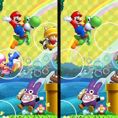 Spot The Difference Super Mario Bros Edition Find Differences | The ...