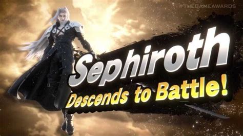 Sephiroth Takes a Stab at Super Smash Bros. Ultimate Roster