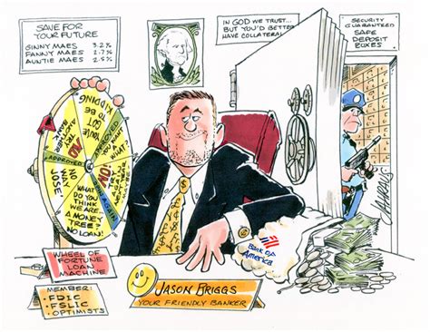 Banker Cartoon | Funny Gift for Banker