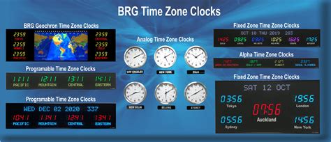 Welcome to BRG Precision Products - Synchronizing the World One Clock at a Time