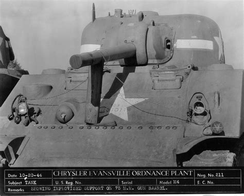 Evansville Plant, Chrysler. 1944. | Tank warfare, Tank, Sherman tank