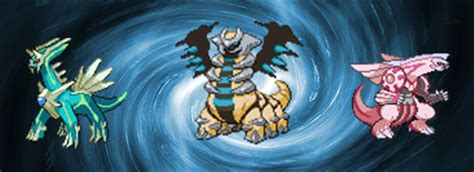 Shiny Dialga, Palkia, and Giratina distribution! - News - Azurilland