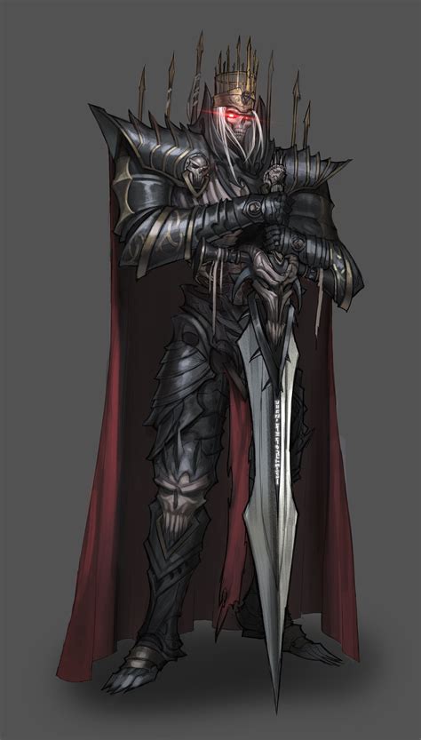 ArtStation - Deathknight, Yeo incheol | Fantasy monster, Fantasy character design, Concept art ...