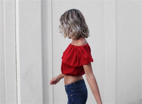 Mesh Off The Shoulder Crop Top | ietecnologico.edu.co