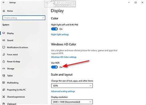 How to Enable HDR in Windows 10 & 11 - MajorGeeks