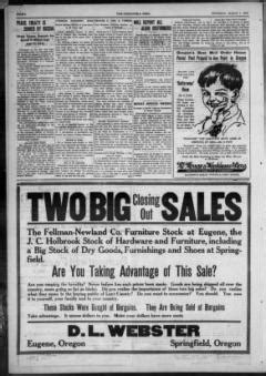 The Springfield news. (Springfield, Lane County, Or.) 1916-2006, March ...