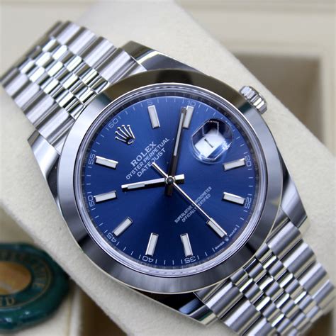 Rolex Datejust 2 – Ref 126300 Blue Dial – Fullset 06/2020 – Neu – DP Watches Online