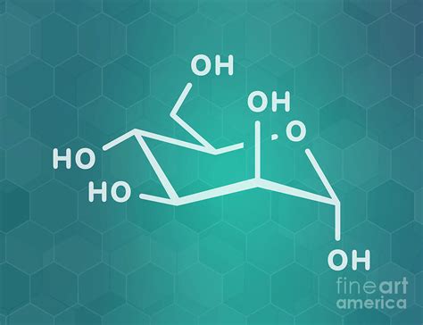 Mannose Sugar Molecule Photograph by Molekuul/science Photo Library - Pixels