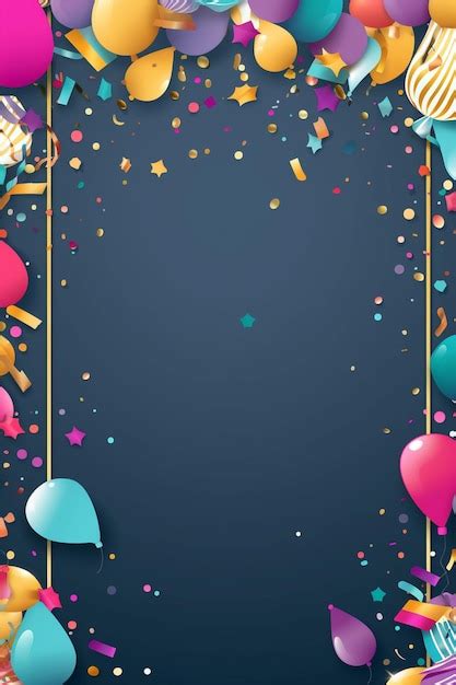 Premium Photo | Happy Birthday Card