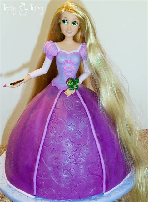 Princess Rapunzel cake tutorial | Ashlee Marie - real fun with real food