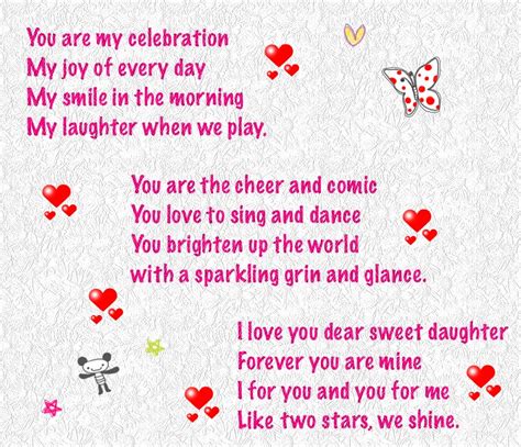 Happy Birthday Poems for Daughter from Mom and Dad | Happy Birthday Wishes