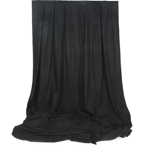 Impact Muslin Background (Black, 10 x 12') BG-B-1012 B&H Photo