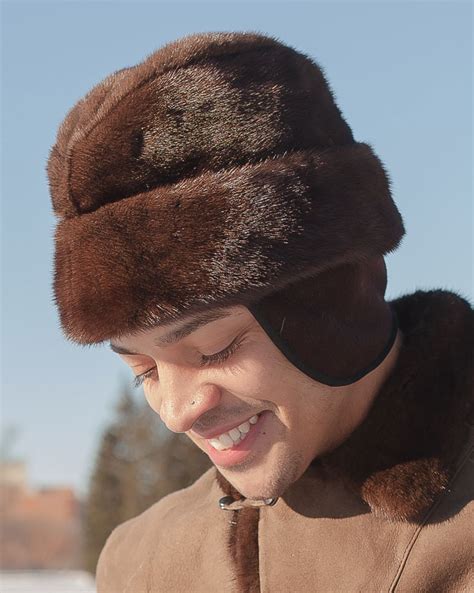 Classic Men’s Mink Fur Hats | Fur Hat World